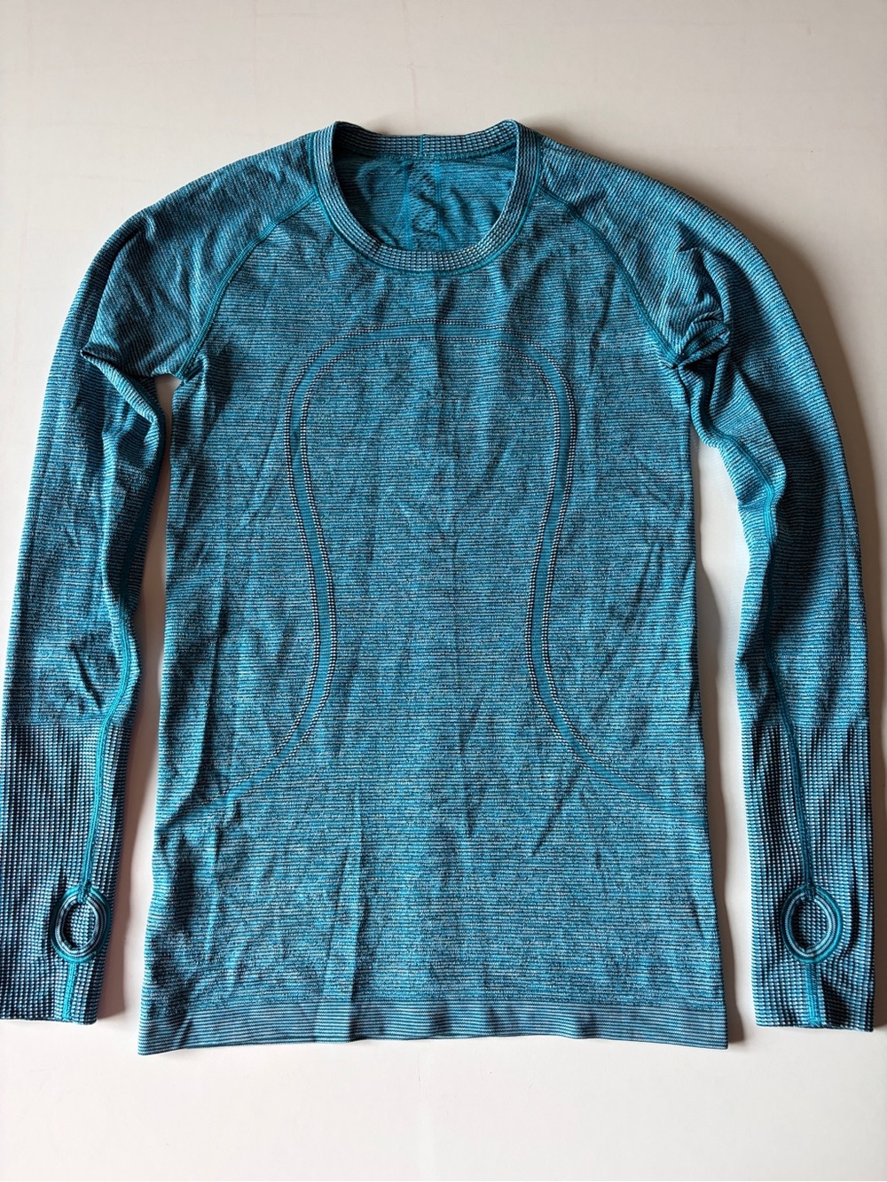 Lululemon blue swiftly tech long sleeve athletic workout tee shirt women’s small